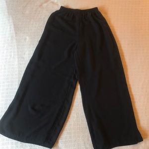 Patra Black Wide Leg Pants Size 6